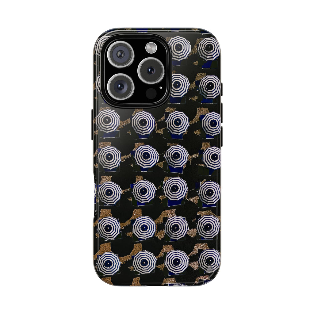 Sicily Umbrellas Phone Case