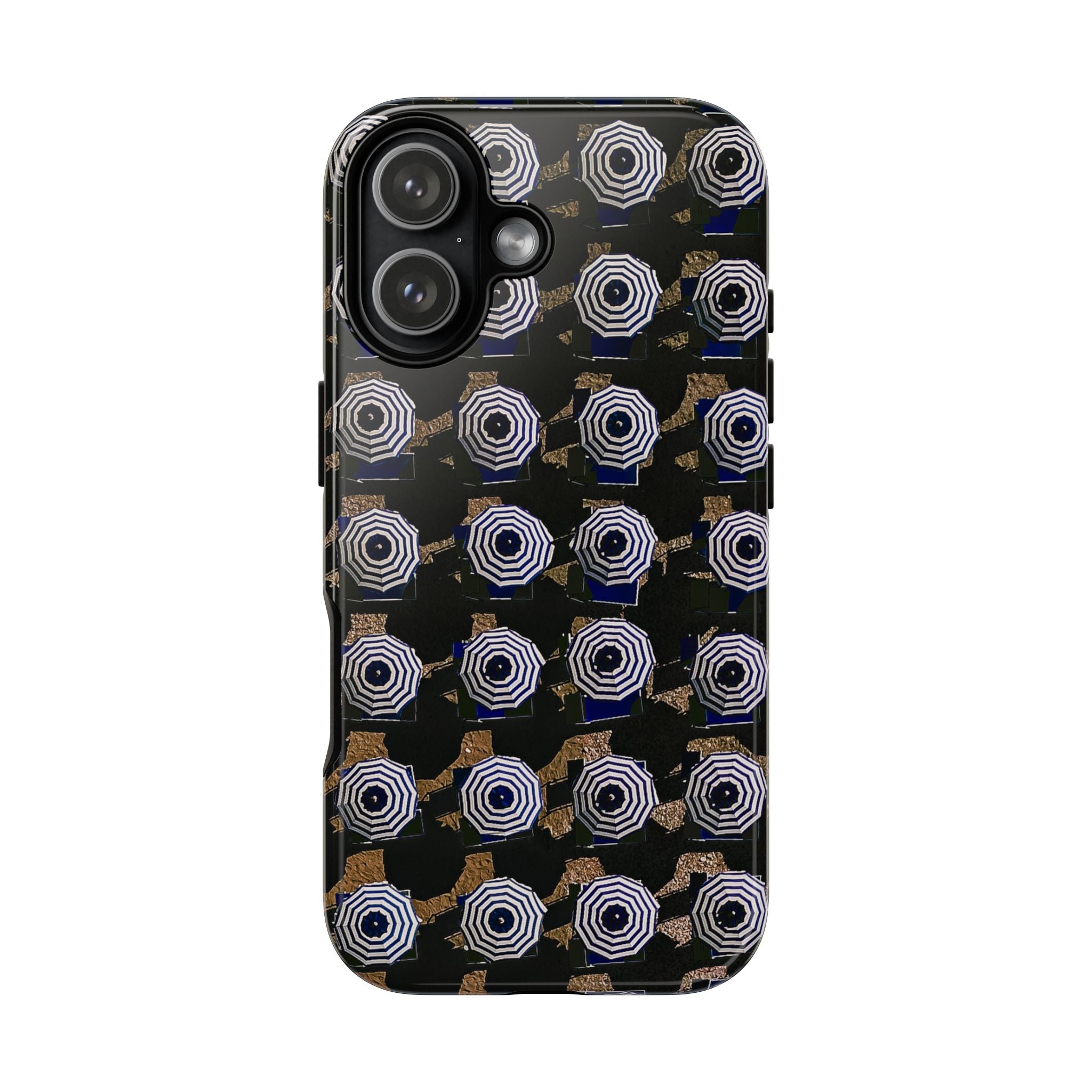 Sicily Umbrellas Phone Case