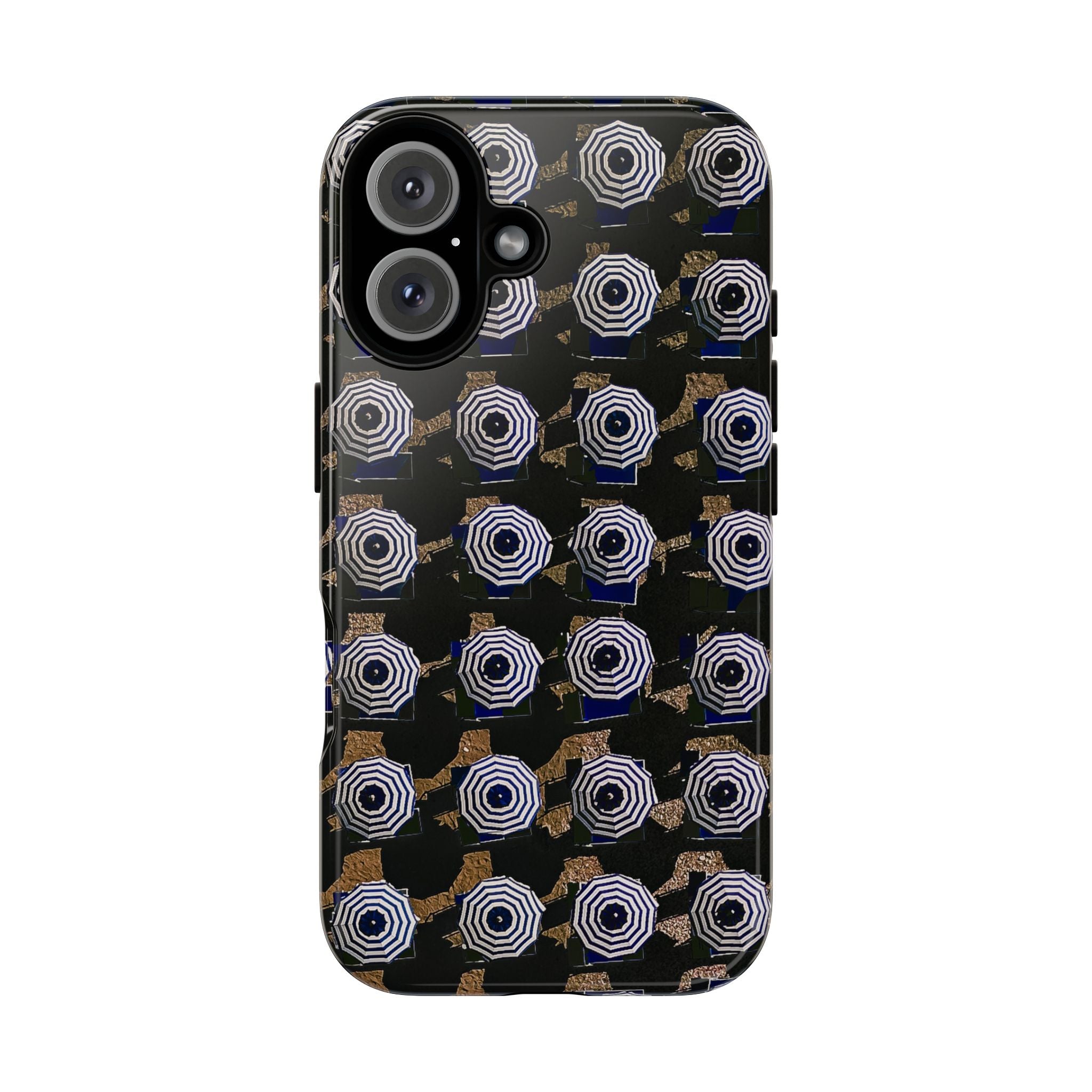Sicily Umbrellas Phone Case