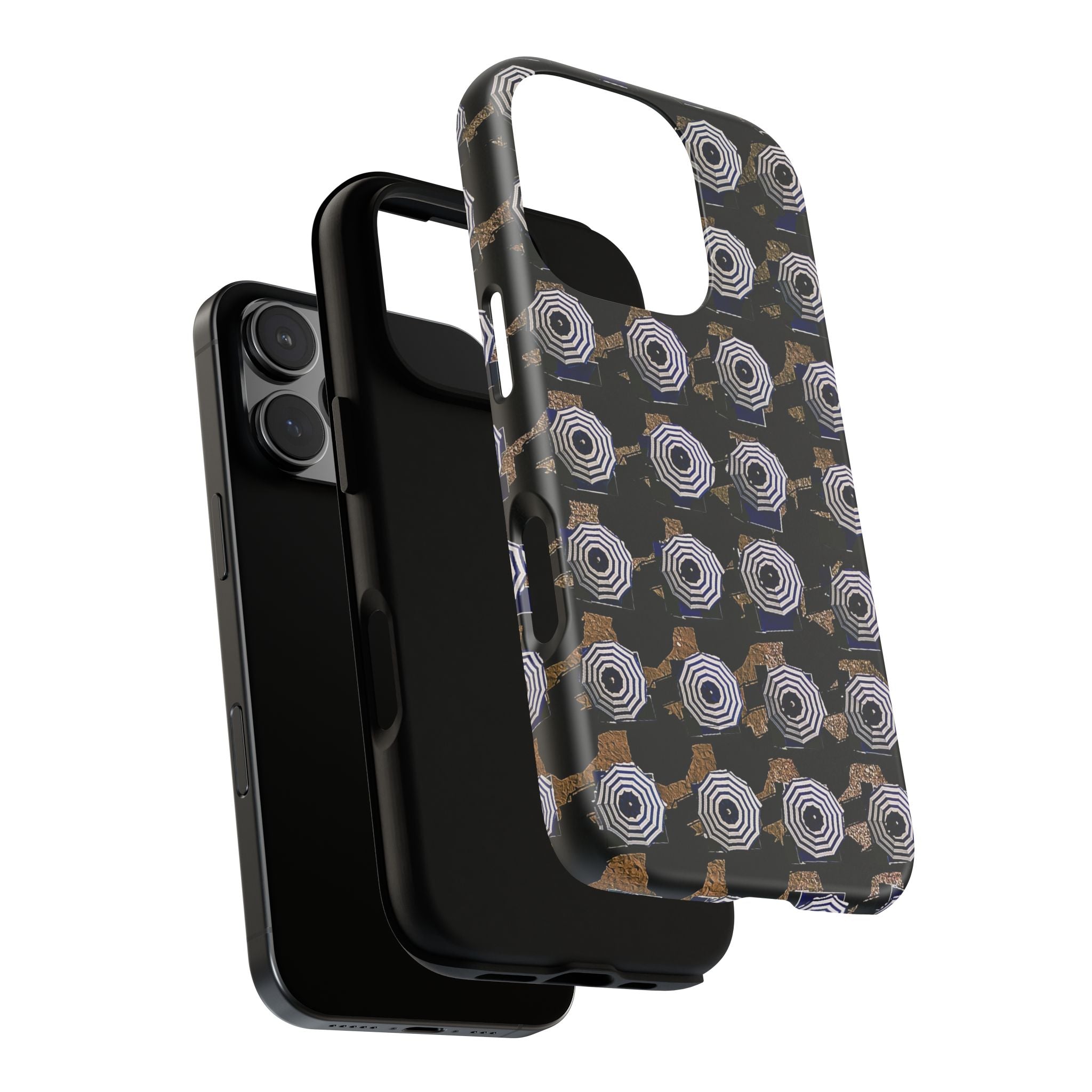 Sicily Umbrellas Phone Case