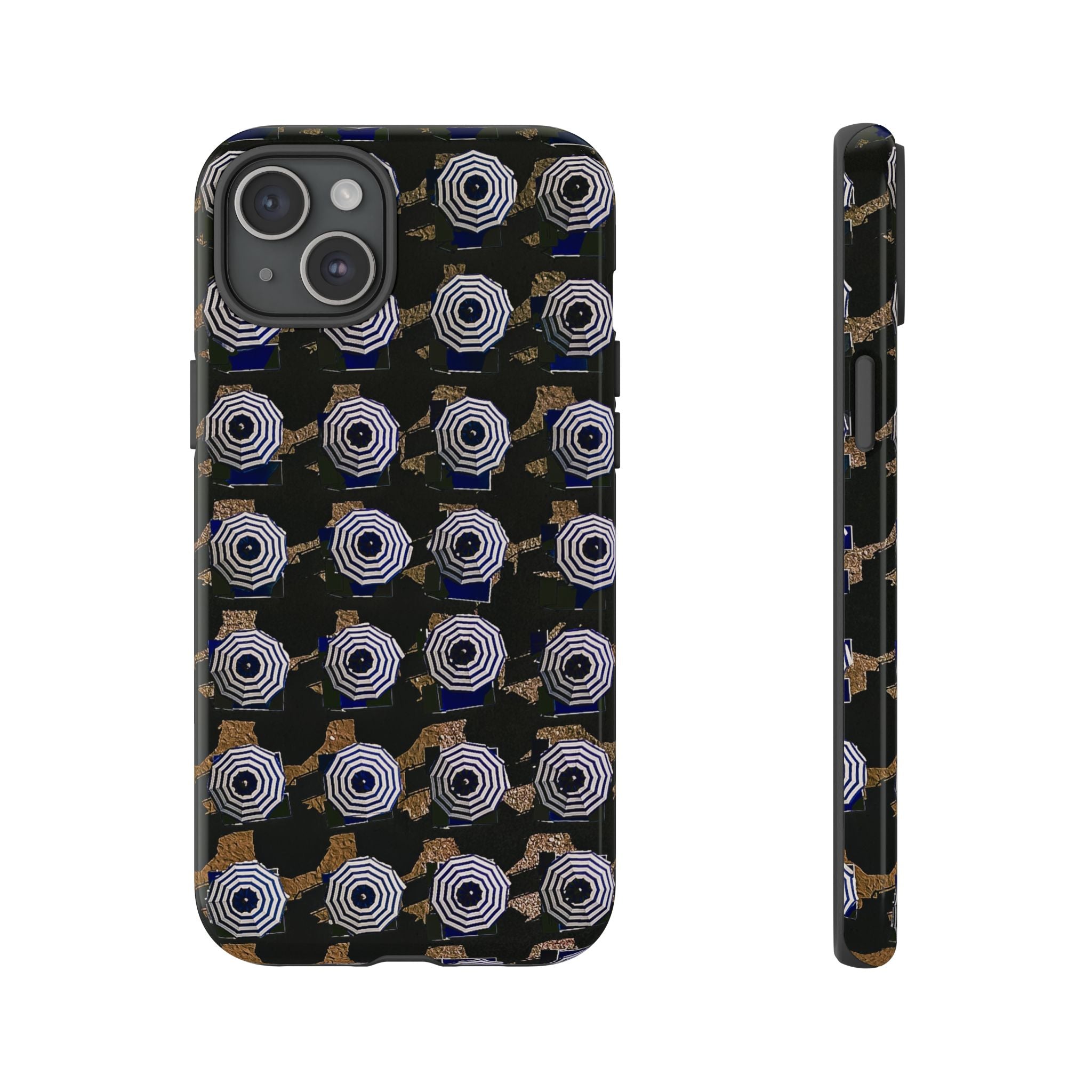 Sicily Umbrellas Phone Case