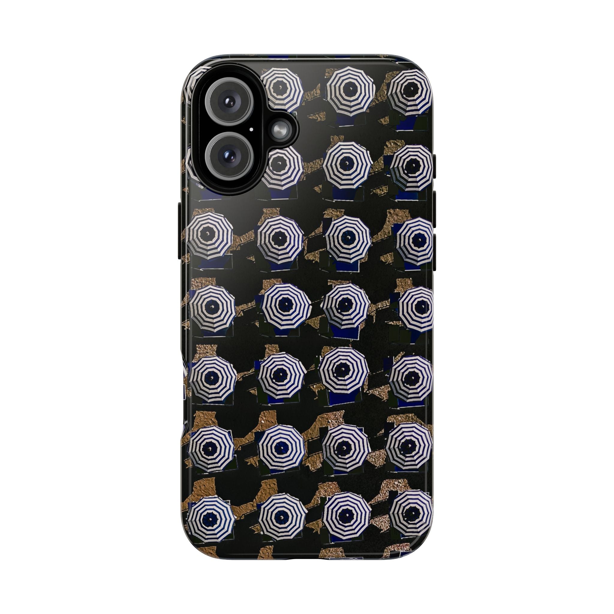 Sicily Umbrellas Phone Case