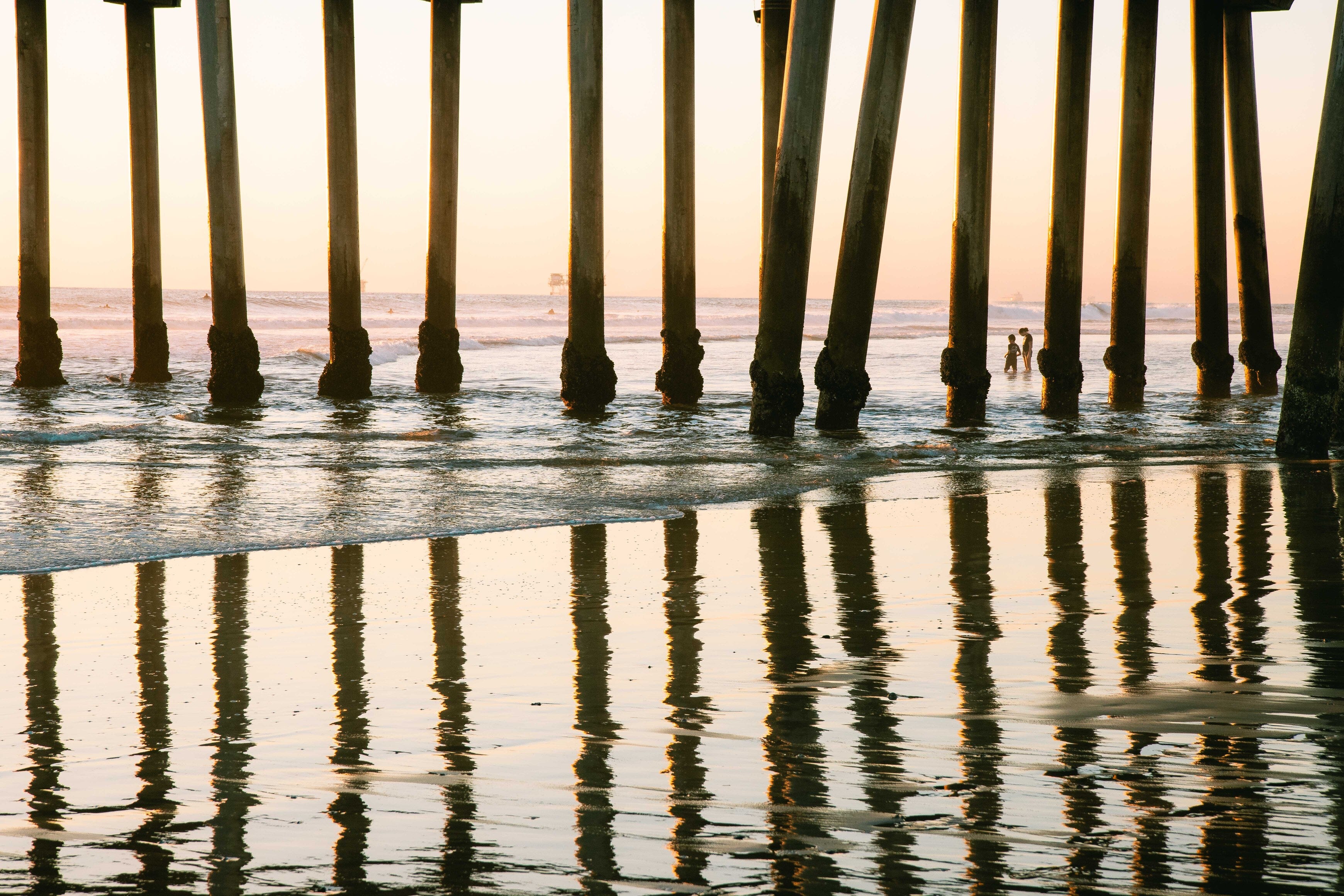 Under The Pier Huntington Beach