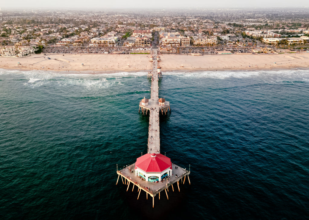 Ariel Pier Huntington Beach